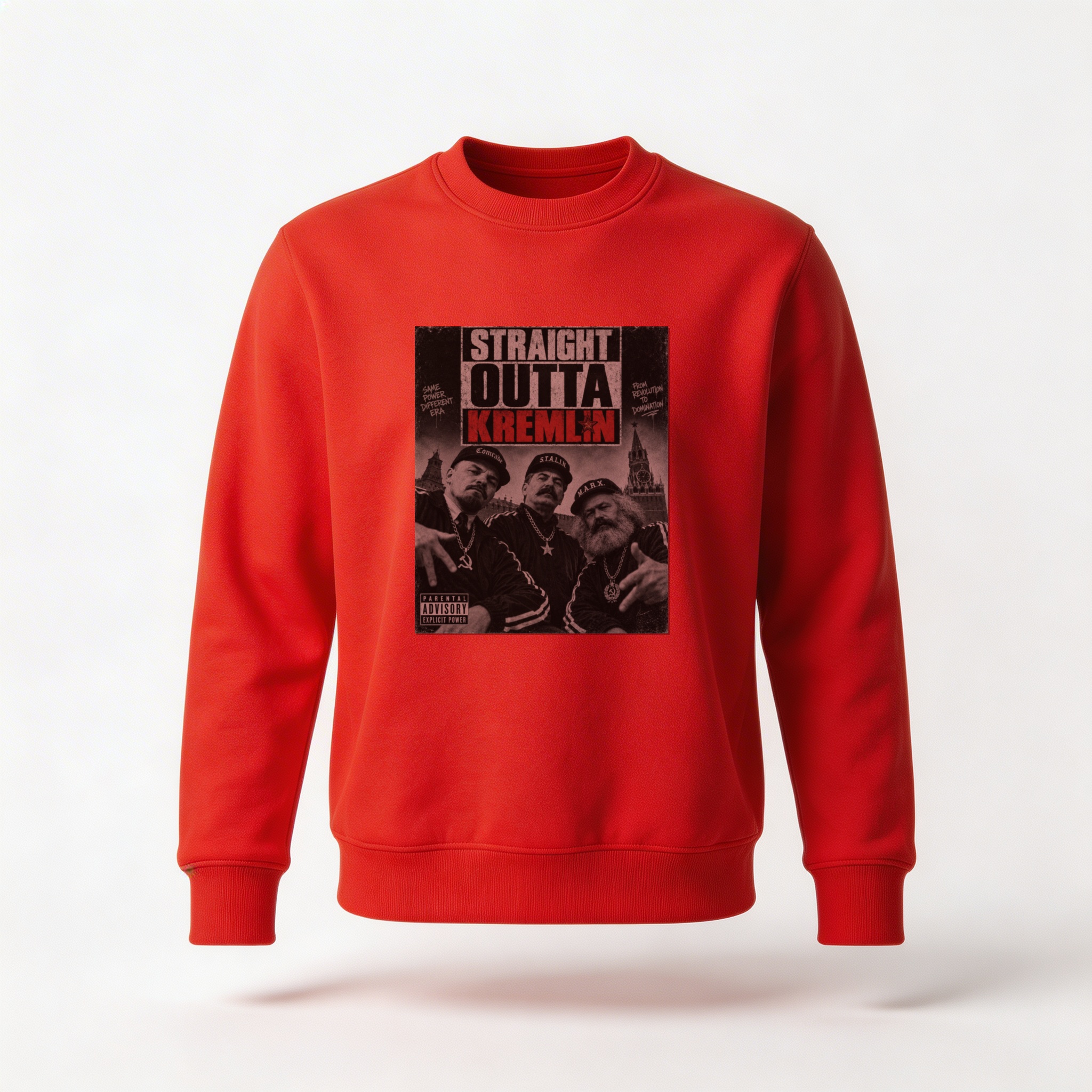 Moletom_careca_vermelho_que_isso_camarada_-_Straight_outta_kremlin | Straight outta kremlin