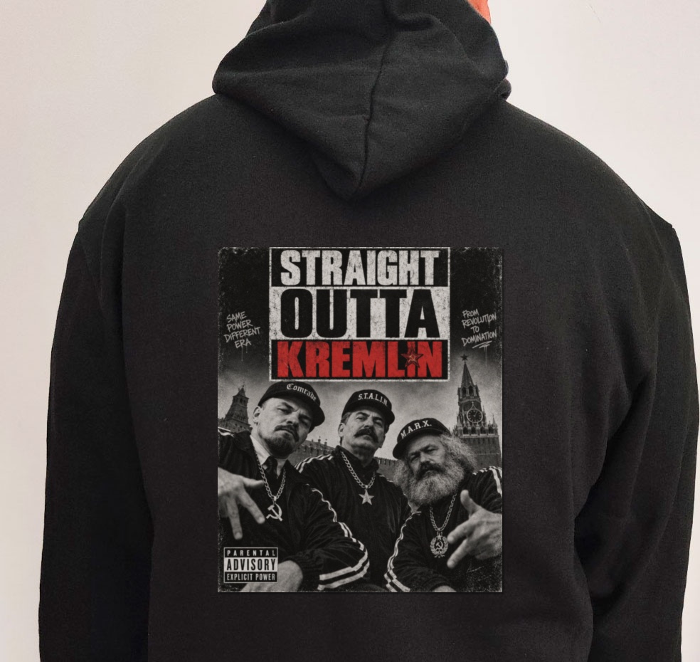 Moletom_preto_que_isso_camarada_-_Straight_outta_kremlin | Straight outta kremlin