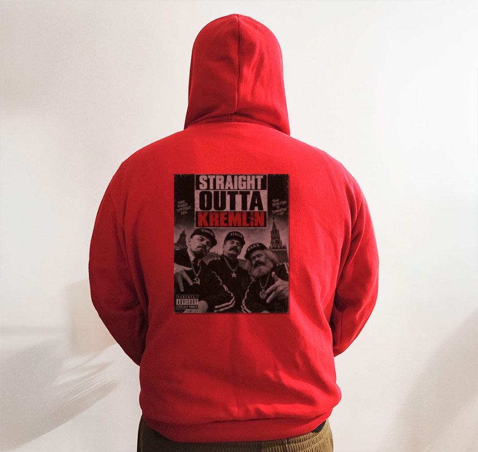 Moletom_vermelho_que_isso_camarada_-_Straight_outta_kremlin | Straight outta kremlin