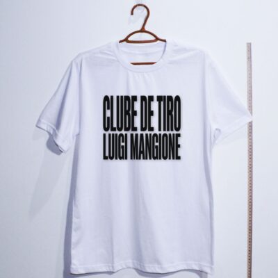 Camiseta_algodao_branco_que_isso_camarada_-_Clube_de_Tiro_Luigi_Mangione_-_Tipografia | Clube de Tiro Luigi Mangione - Tipografia
