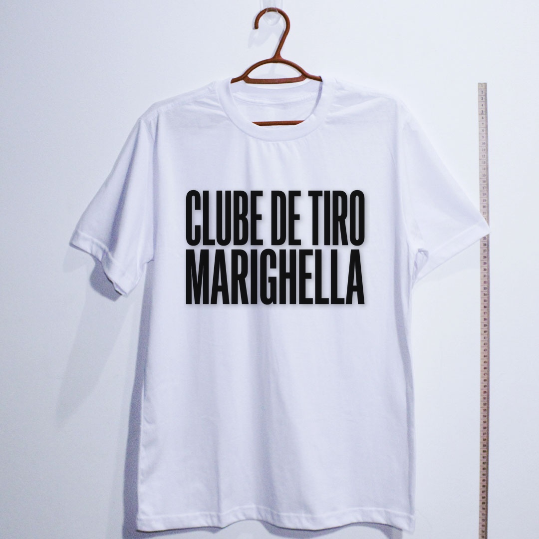 Camiseta_algodao_branco_que_isso_camarada_-_Clube_de_Tiro_Marighella_-_Tipografia | Clube de Tiro Marighella - Tipografia