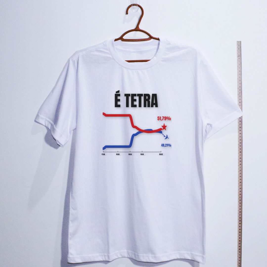 Camiseta_algodao_branco_que_isso_camarada_-_E_TETRA | É TETRA