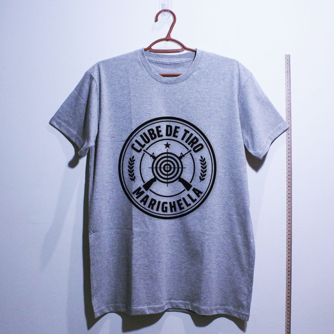 Camiseta_algodao_cinza_claro_que_isso_camarada_-_Clube_de_Tiro_Marighella | Clube de Tiro Marighella