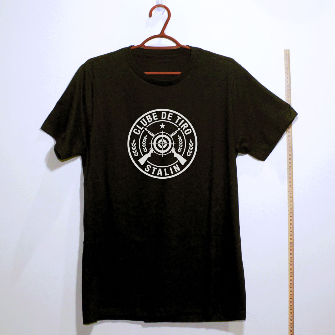 Camiseta_algodao_preto_que_isso_camarada_-_Clube_de_Tiro_Stalin | Clube de Tiro Stalin