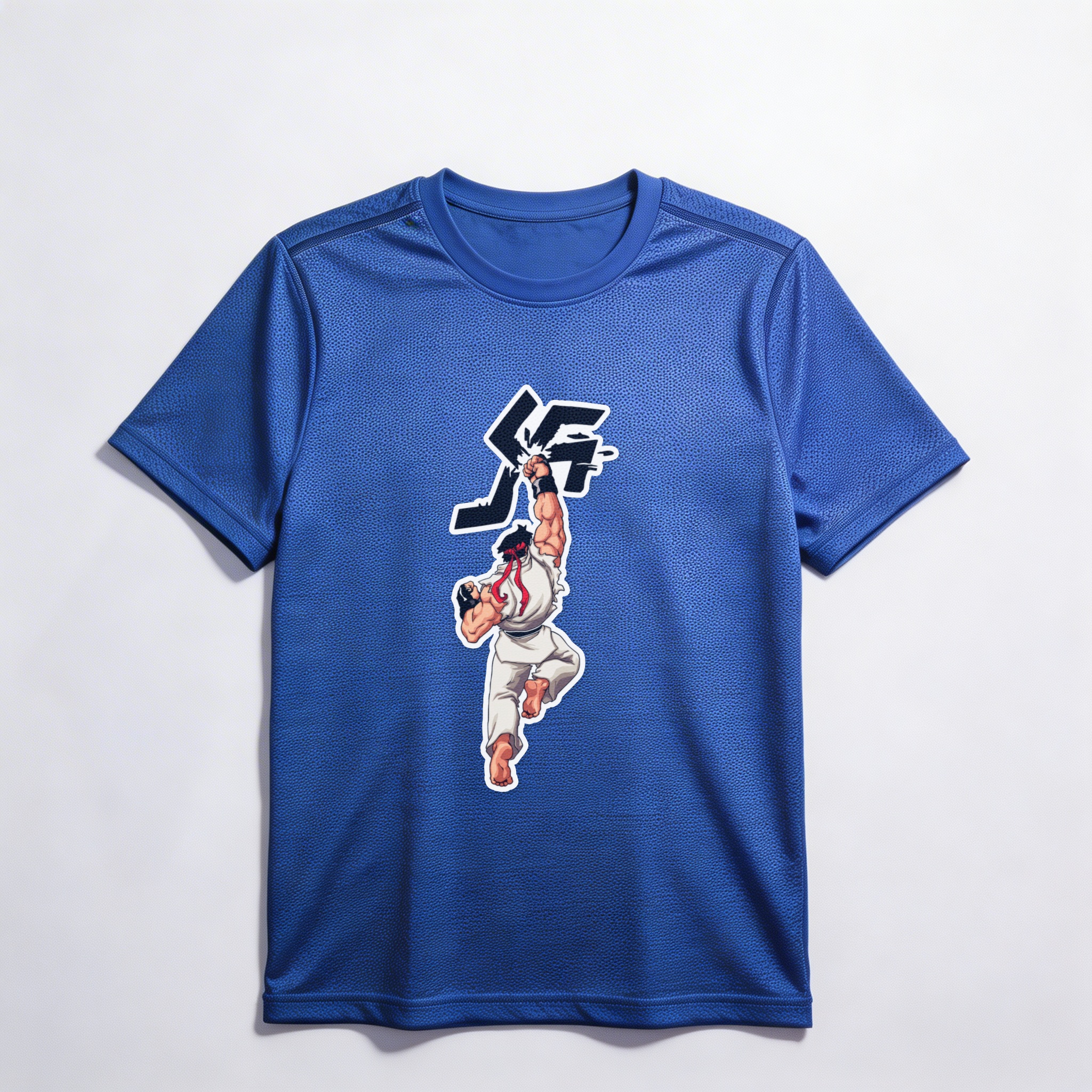 Camiseta_dry_fit_azul_que_isso_camarada_-_Shoryuken_no_fascismo | Shoryuken no fascismo