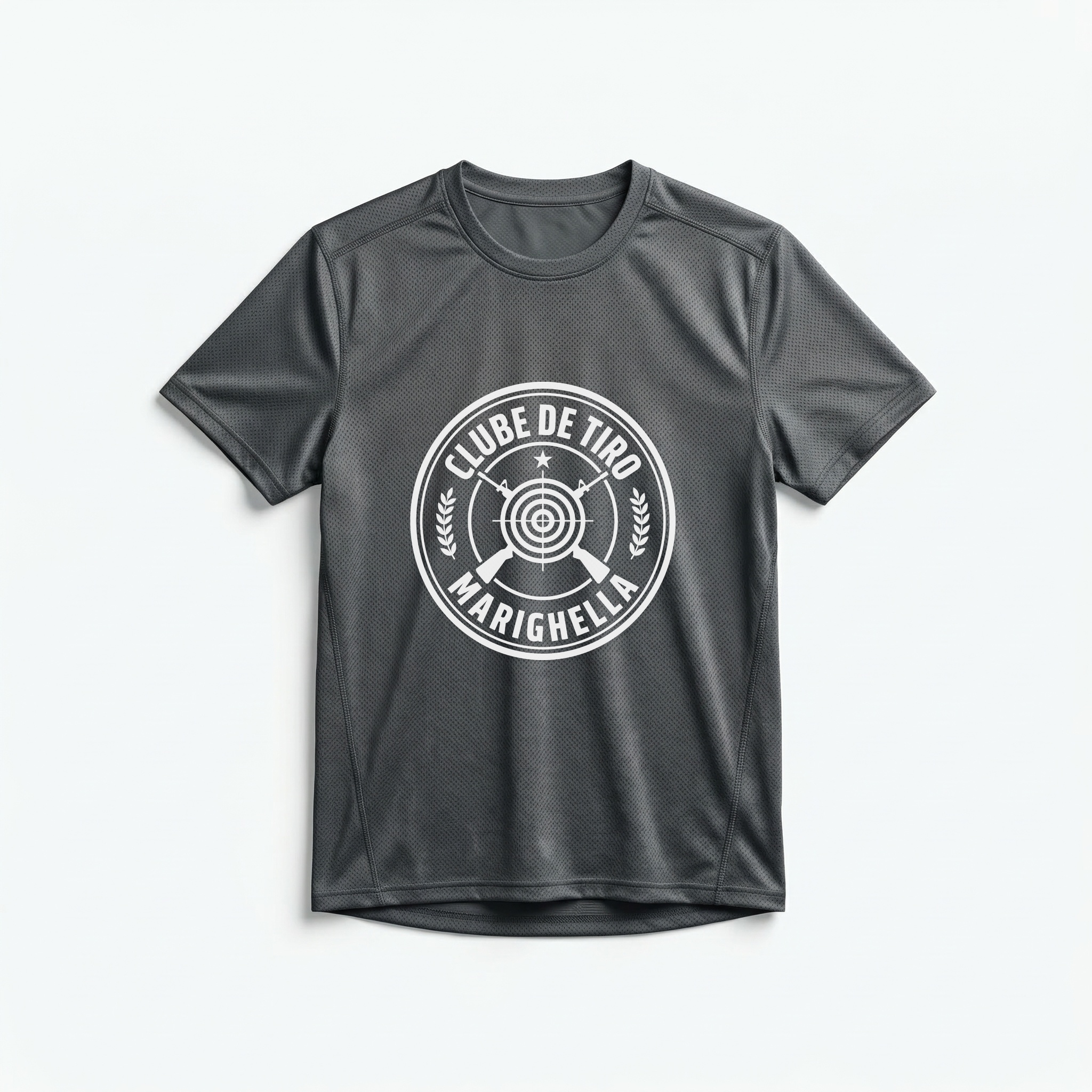 Camiseta_dry_fit_chumbo_que_isso_camarada_-_Clube_de_Tiro_Marighella | Clube de Tiro Marighella