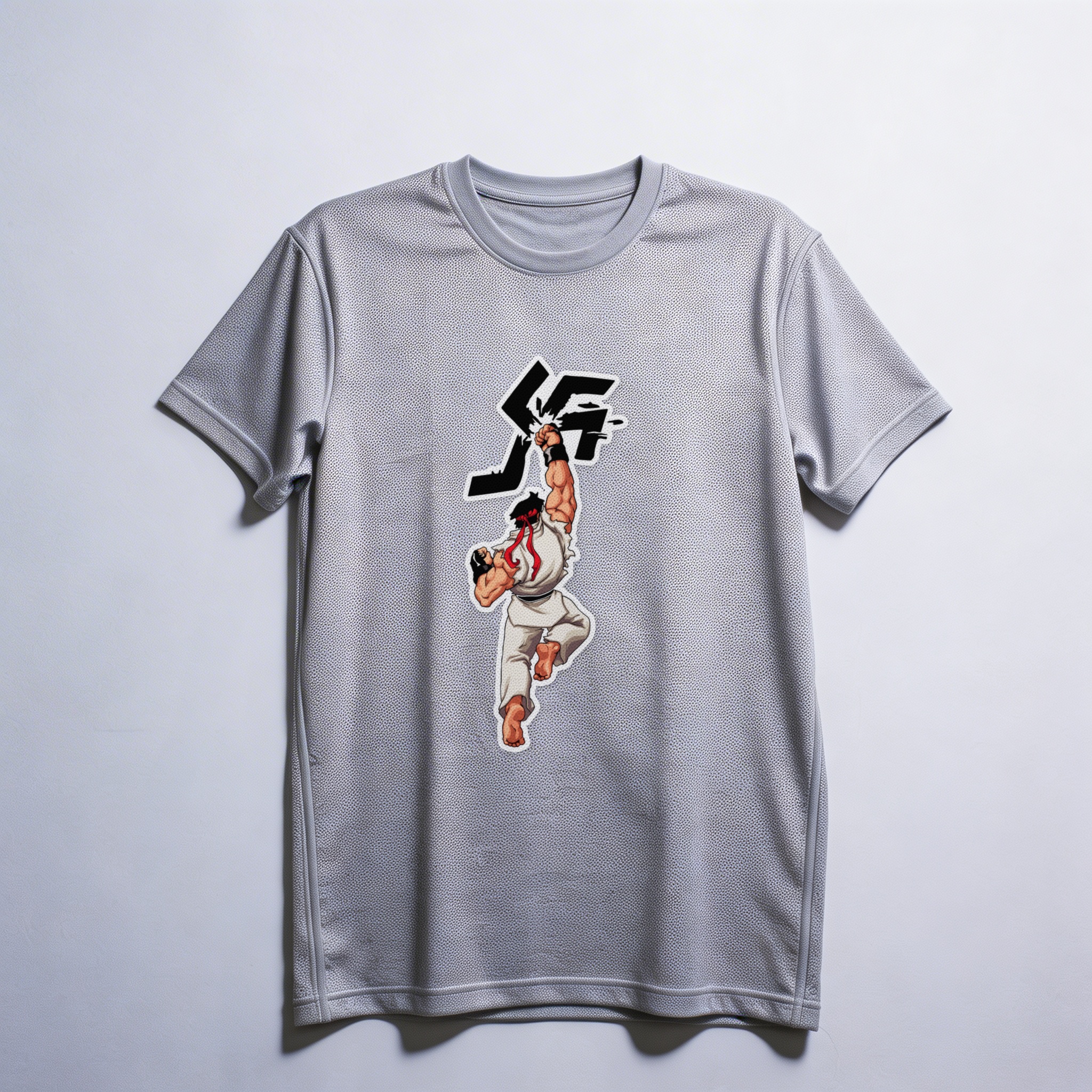 Camiseta_dry_fit_cinza_claro_que_isso_camarada_-_Shoryuken_no_fascismo | Shoryuken no fascismo