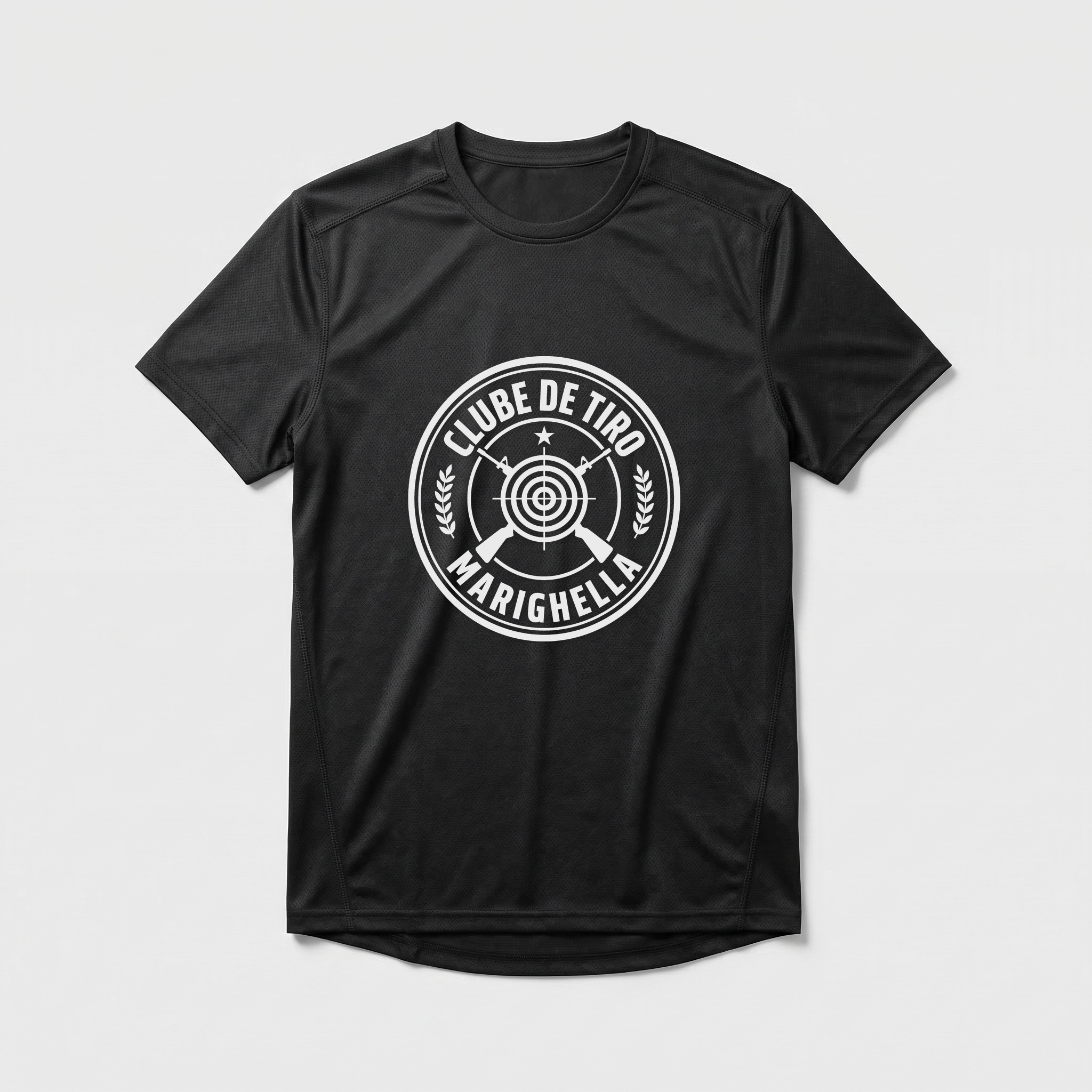 Camiseta_dry_fit_preto_que_isso_camarada_-_Clube_de_Tiro_Marighella | Clube de Tiro Marighella