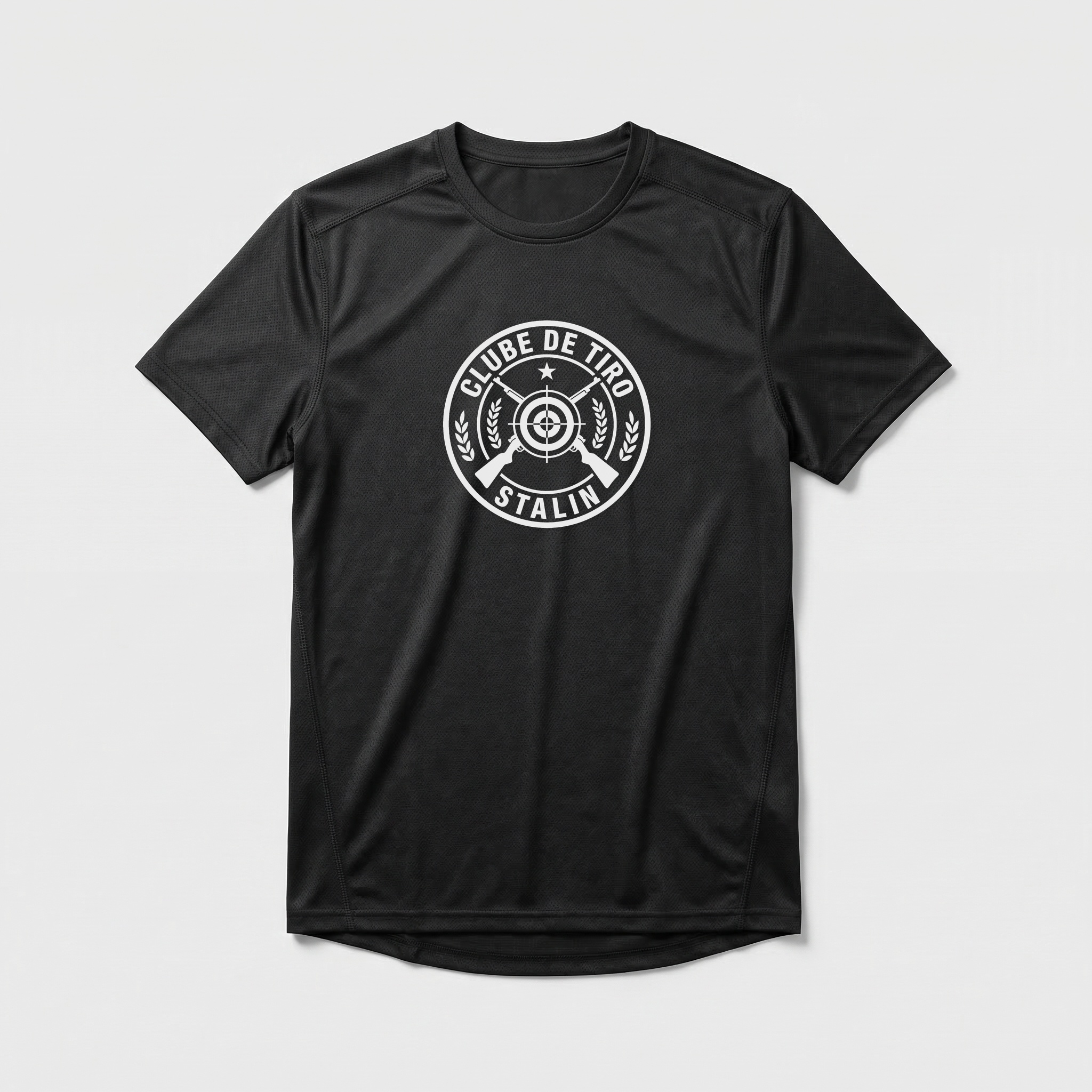 Camiseta_dry_fit_preto_que_isso_camarada_-_Clube_de_Tiro_Stalin | Clube de Tiro Stalin