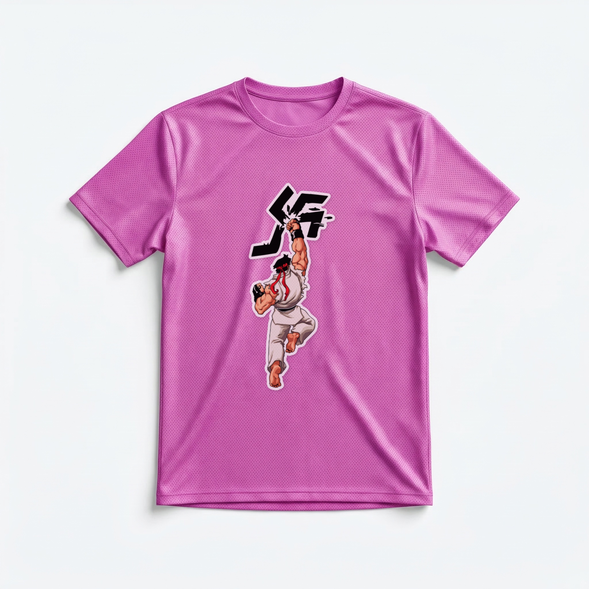 Camiseta_dry_fit_rosa_que_isso_camarada_-_Shoryuken_no_fascismo | Shoryuken no fascismo