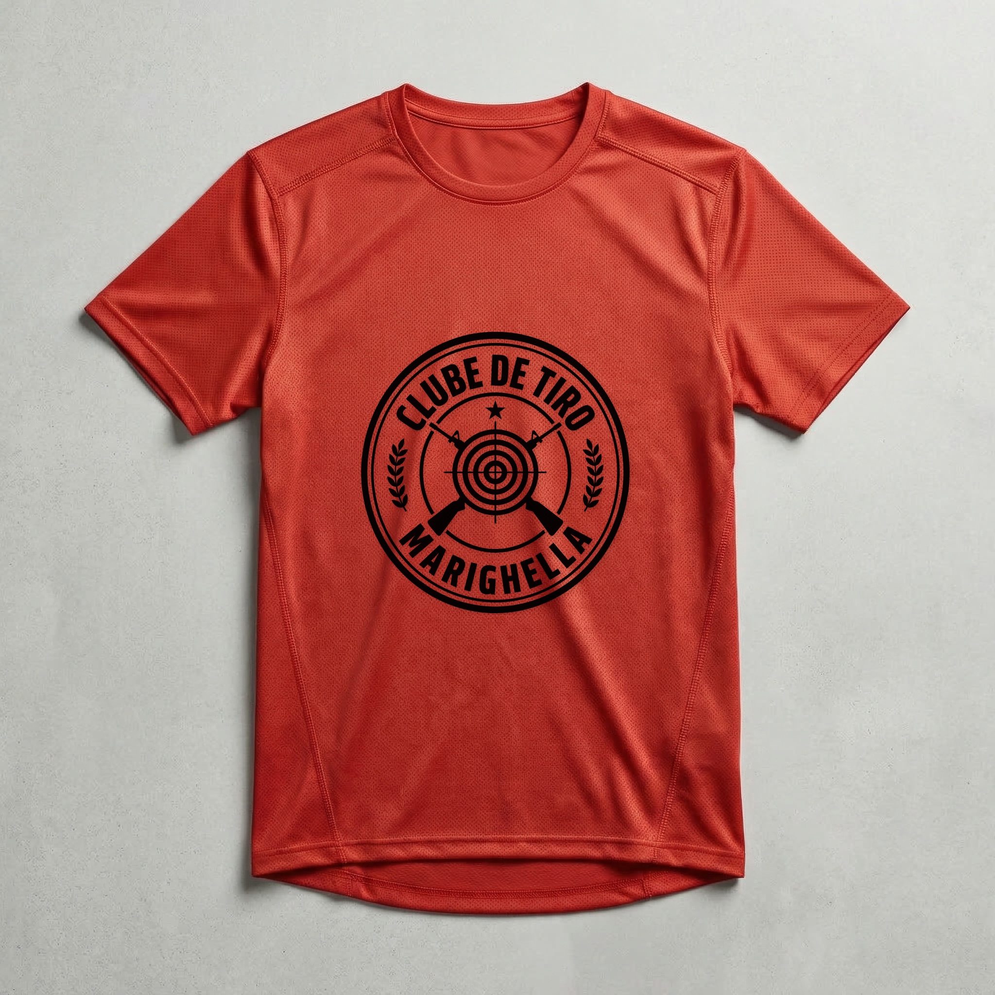 Camiseta_dry_fit_vermelho_que_isso_camarada_-_Clube_de_Tiro_Marighella | Clube de Tiro Marighella