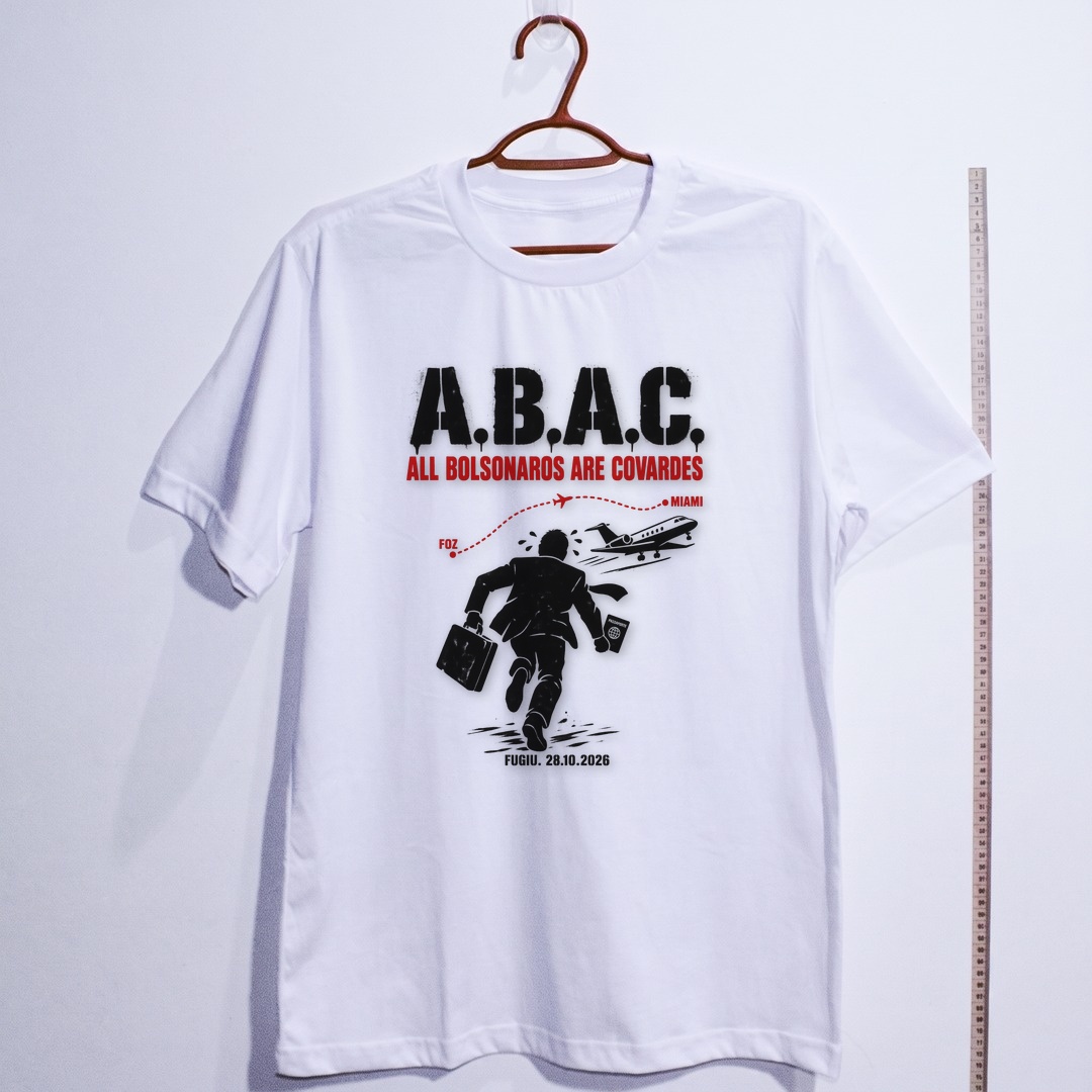 Camiseta_egipcio_branco_que_isso_camarada_-_ABAC_-_All_Bolsonaros_Are_Covardes | ABAC - All Bolsonaros Are Covardes
