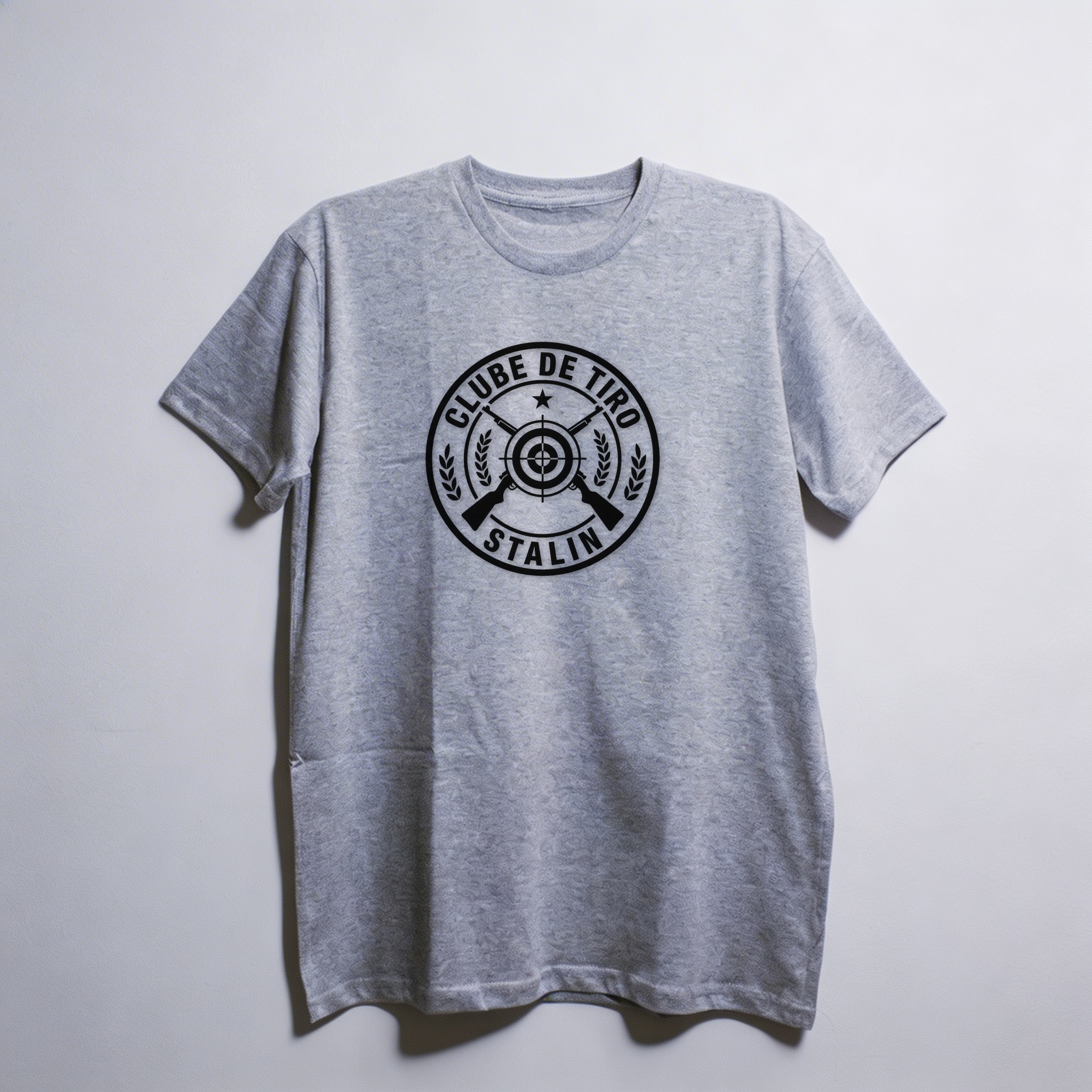 Camiseta_oversized_cinza_claro_que_isso_camarada_-_Clube_de_Tiro_Stalin | Clube de Tiro Stalin