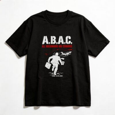 Camiseta_oversized_preto_que_isso_camarada_-_ABAC_-_All_Bolsonaros_Are_Covardes | ABAC - All Bolsonaros Are Covardes
