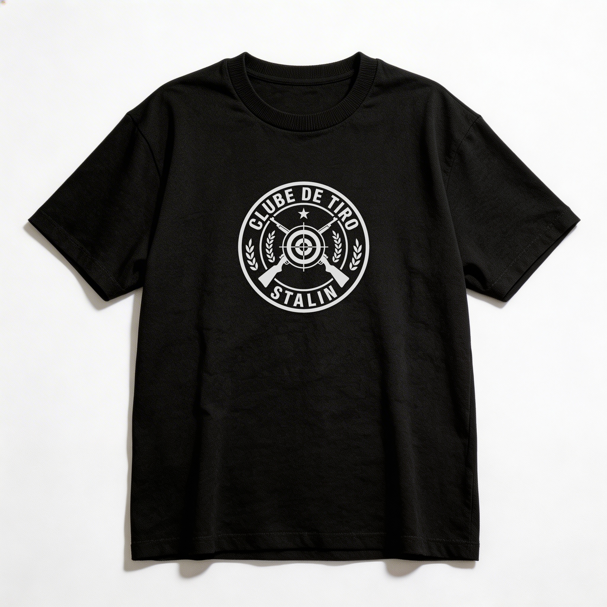 Camiseta_oversized_preto_que_isso_camarada_-_Clube_de_Tiro_Stalin | Clube de Tiro Stalin