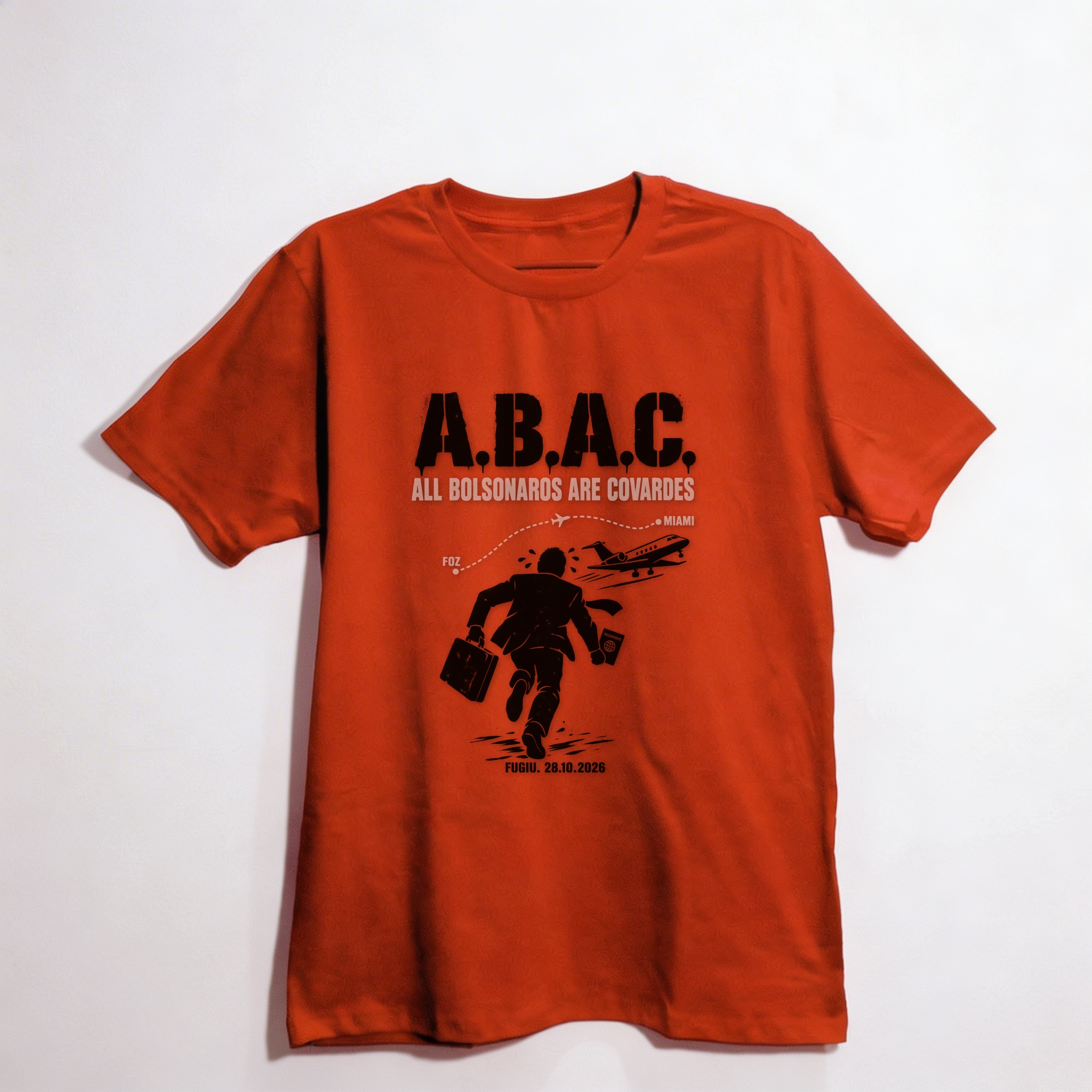 Camiseta_oversized_vermelho_que_isso_camarada_-_ABAC_-_All_Bolsonaros_Are_Covardes | ABAC - All Bolsonaros Are Covardes