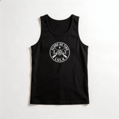 Camiseta_regata_preto_que_isso_camarada_-_Clube_de_Tiro_Lula | Clube de Tiro Lula