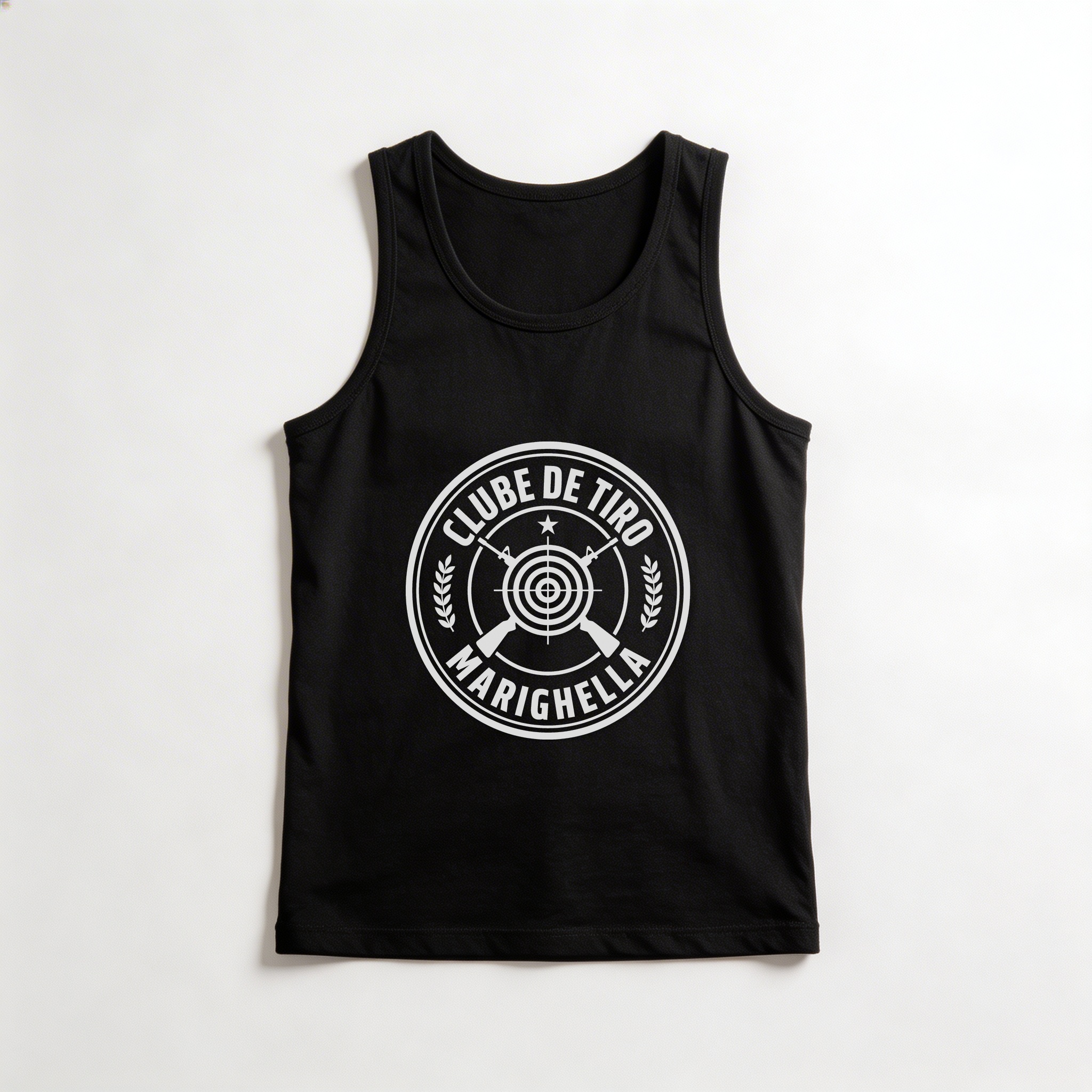 Camiseta_regata_preto_que_isso_camarada_-_Clube_de_Tiro_Marighella | Clube de Tiro Marighella