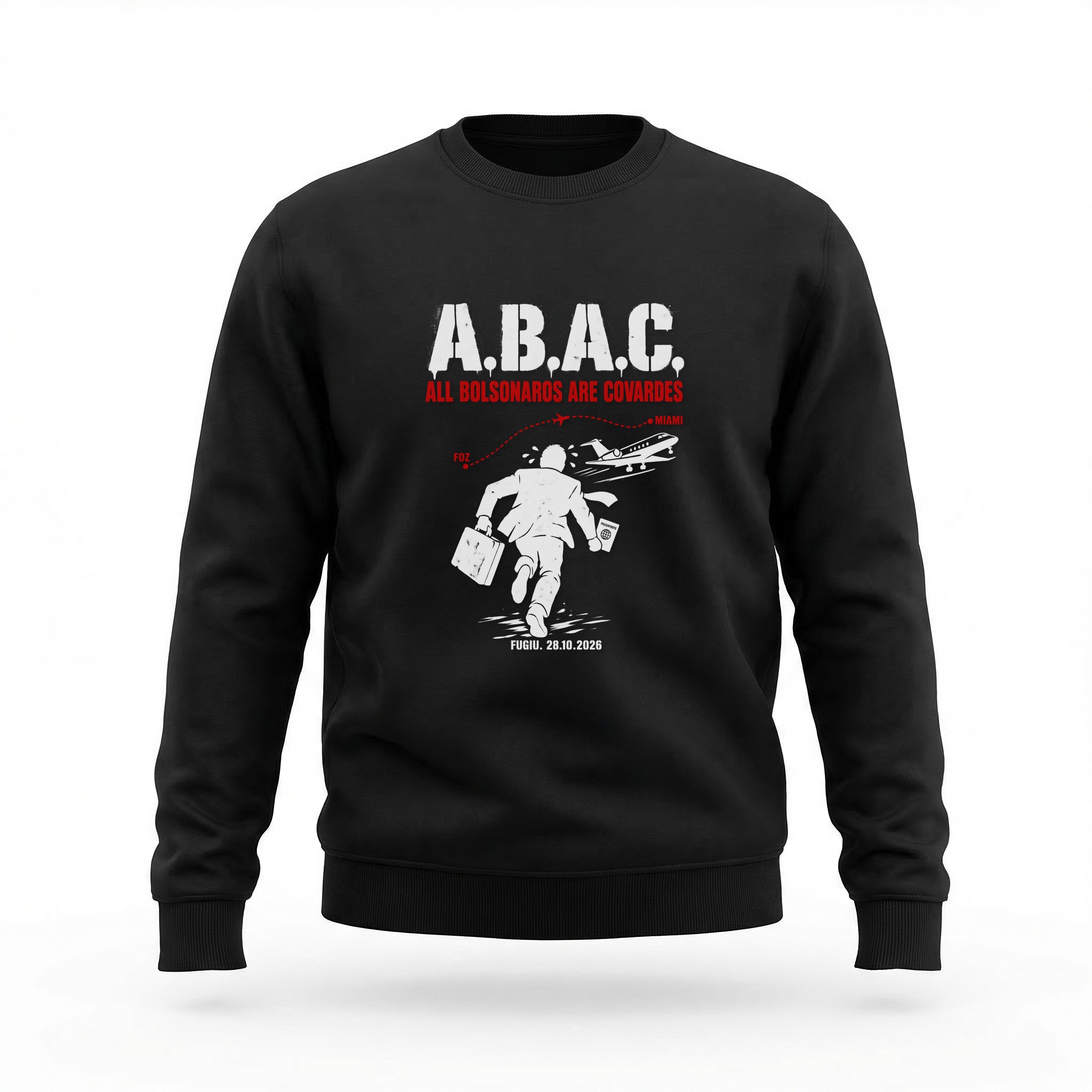 Moletom_careca_preto_que_isso_camarada_-_ABAC_-_All_Bolsonaros_Are_Covardes | ABAC - All Bolsonaros Are Covardes