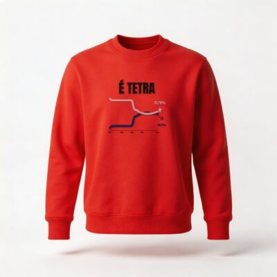 Moletom_careca_vermelho_que_isso_camarada_-_E_TETRA | É TETRA